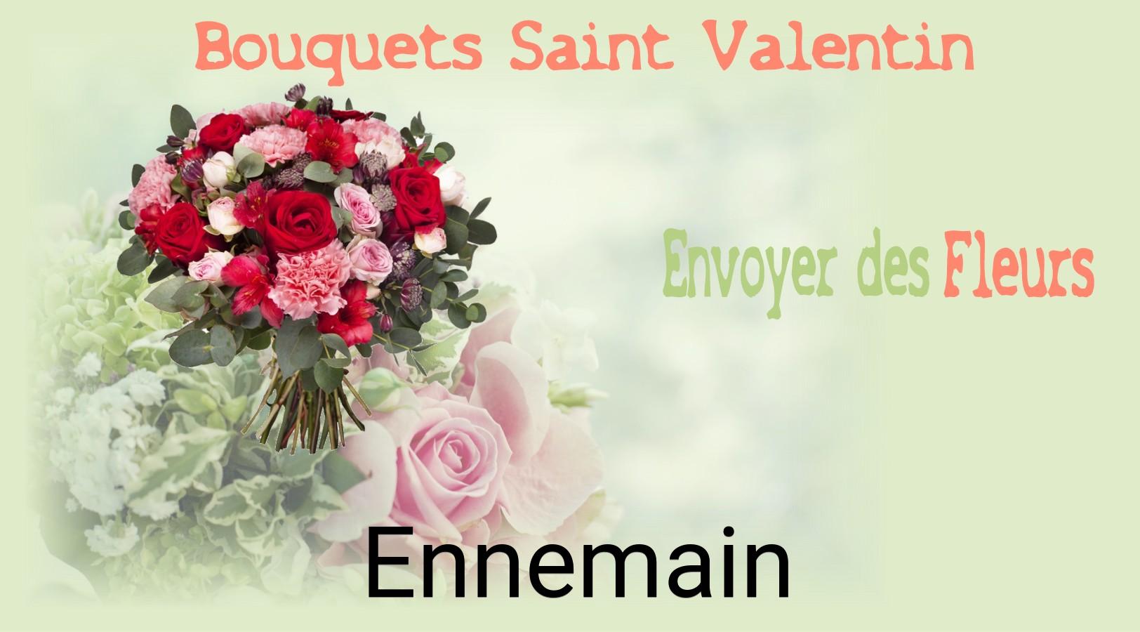 Roses de Saint-Valentin livrées à Ennemain